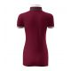 2. Malfini Collar Up W MLI-25786 garnet polo shirt