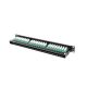 5. Patch panel Lanberg PPU5-1048-B (1U; 19"; cat. 5e; 48xRJ-45)