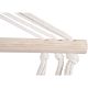 9. BRAZILIAN HAMMOCK HANGING CHAIR 100x50CM NATURA WITH SEWN-IN CUSHION WHITE