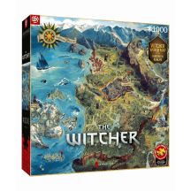 Puzzle Good Loot: The Witcher - The Northern Realms Map, 1000 pieces
