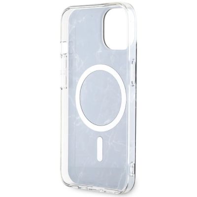 7. Guess GUHMP14SPCUMAK iPhone 14 6.1" black/black hardcase Marble MagSafe