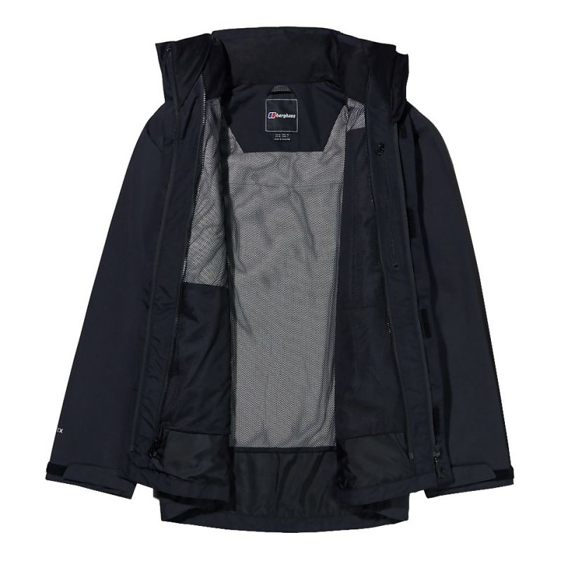 9. Berghaus Hillwalker IA Shell Jacket Size M Black + Berghaus Prism PT HZ Sweatshirt Size M Black