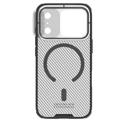 6. Nillkin CamShield Pro MagSafe Compatible Case for iPhone 17 Pro Max - Transparent Black