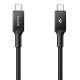 2. Spigen Essential EB10015CC USB-C / USB-C 100W 150cm Cable - Black