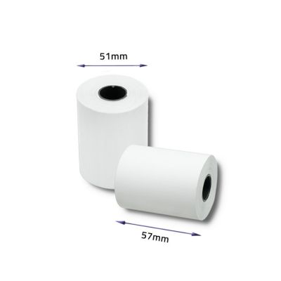 4. QOLTEC THERMAL ROLL 57X30 | 55G/M2 | 10PCS | BPA FREE