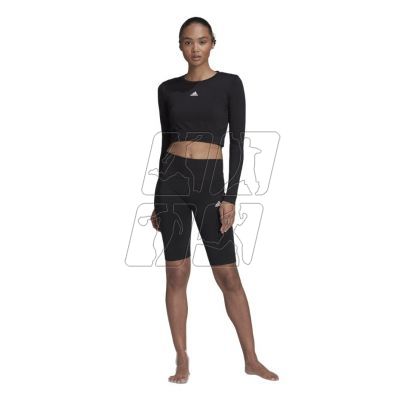 2. Adidas Aeroknit Seamless Short Tights W HA6607 leggings