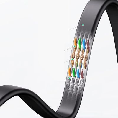 7. Ugreen NW102 50175 flat LAN Ethernet cable Cat. 6 3m - black