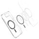 9. Spigen Ultra Hybrid MagSafe Case for iPhone 16e / 17e Carbon Fiber - Clear