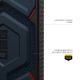 6. Urban Armor Gear Monarch Pro Kevlar Cell Phone Case 17.5 cm (6.9") Dark Blue