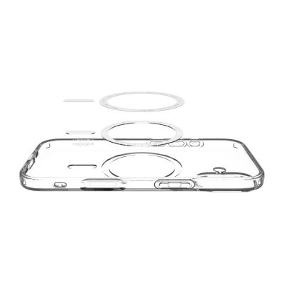 5. Spigen Liquid Crystal MagSafe Case for iPhone 17 - Clear and White