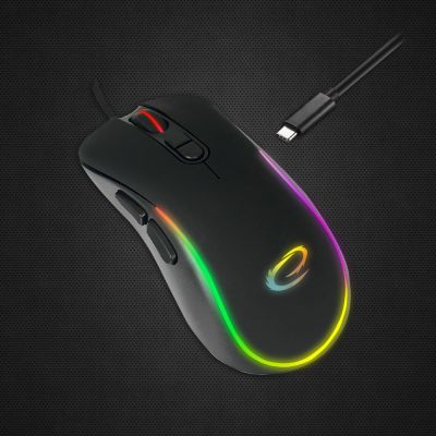 7. ESPERANZA WIRED MOUSE 7D FOR GAMERS HESPERIS USB-C EGM303