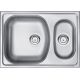 Deante Xylo ZEX0503 steel sink 62x44 cm