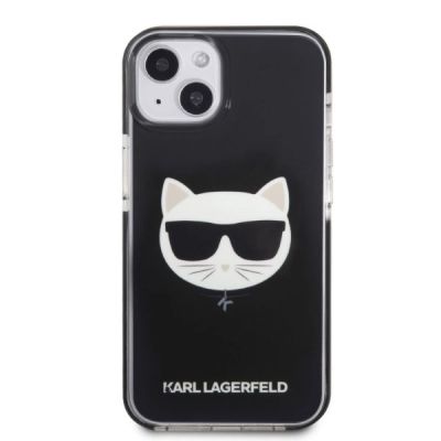 3. Karl Lagerfeld KLHCP13STPECK iPhone 13 mini 5.4" hardcase black/black Choupette Head