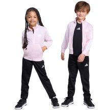 adidas Essentials Climacool Pink and Black Kids Tracksuit JX8771