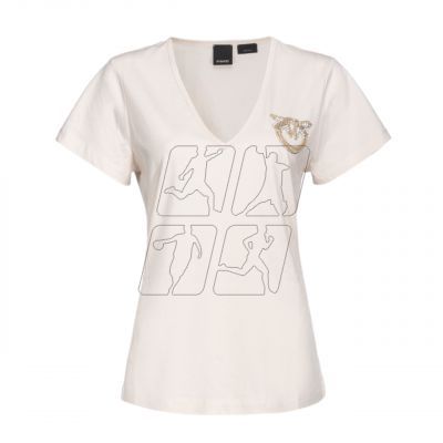 4. Pinko Love Birds T-shirt W 100372A0MA