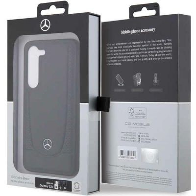 8. Mercedes Leather Urban case for Samsung Galaxy S23 FE - black