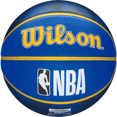 7. WILSON NBA LA LAKERS BASKETBALL CARDBOARD PUMP