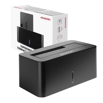 8. Axagon ADSA-SN hard drive docking station, USB 3.2 Gen 1 (3.1 Gen 1) Type-A, Black