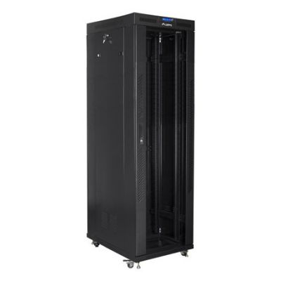 6. Lanberg FF01-8842-12BL 42U Freestanding Rack Black