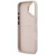 7. Guess 4G Logo Plate MagSafe Case for iPhone 17 - Pink