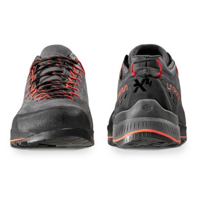 4. La Sportiva TX4 Evo GTX approach shoes - carbon/tomato