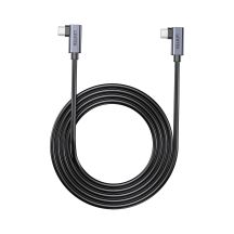 UNITEK USB-C CABLE ANGLED 90°/90° PD 100W M/M 1M