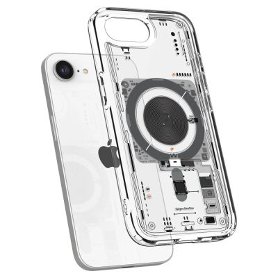 6. Spigen Ultra Hybrid MagSafe Case for iPhone 16e / 17e Neo One - Clear