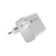 8. NATEC CHARGER RIBERA GAN 1X USB-A + 1X USB-C 45W WHITE NUC-2142