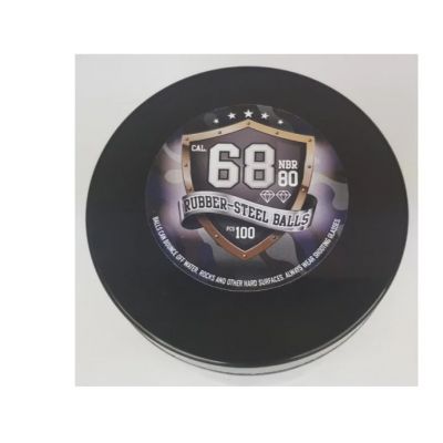 6. Guard Power rubber-metal bullets, cal. 68, 100 pcs.