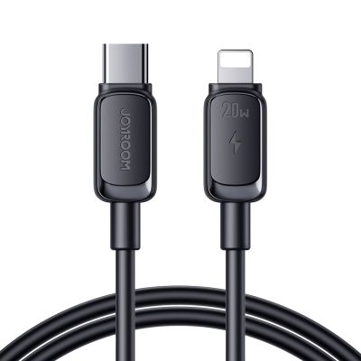 2. Joyroom Multi-Color Series A14 USB-C/ Lightning Cable 20W 1.2 m - Black