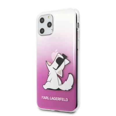 2. Karl Lagerfeld Choupette Fun iPhone 11 Pro Case - Pink