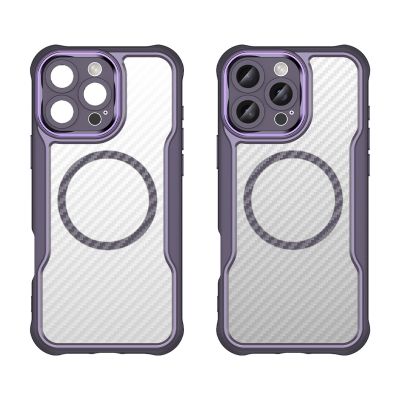 2. Leading Series MagSafe Silicone Case for iPhone 16 Pro - Purple
