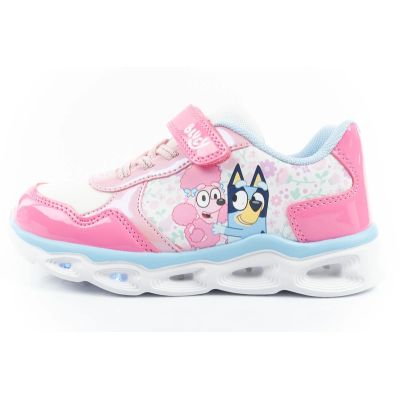 2. Leomil Bluey children's sports shoes, lightweight sneakers with Velcro LED