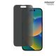 3. PanzerGlass Classic Fit antibacterial privacy glass for iPhone 14 Pro
