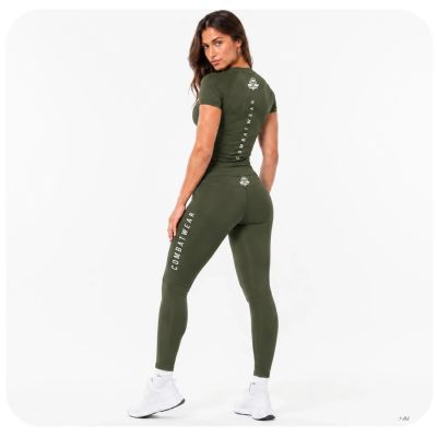 5. ARMY GREEN COMBATWEAR women's rashguard | DBX Bushido