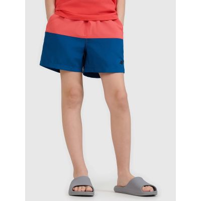 Boys' beach shorts 4F 4FJWSS25UBDSM116-63S