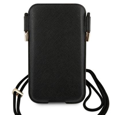 3. Guess Handbag GUHCP12MSAPSBK 6.1" black/black Saffiano