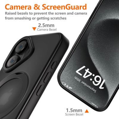 7. Tech-Protect MagRing MagSafe case for iPhone 16 - translucent