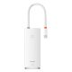 2. Baseus Lite Series multifunctional HUB USB Type C - 2 x USB 3.0 / USB Type C PD / HDMI 1,4 / SD / TF white (WKQX050102)