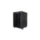 6. LANBERG FLOOR RACK CABINET 19" 15U 600X600 GLASS DOOR LCD BLACK FF01-6615-12BL (FLAT PACK)