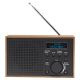 2. Radio Denver DAB-46DARK GREY Internet Analog and Digital Black, Brown
