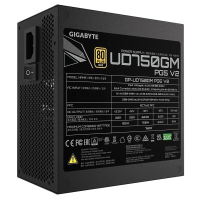 7. Gigabyte UD750GM 750W PG5 V2 Power Supply