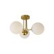 RAILE 3XE27 gold ceiling lamp