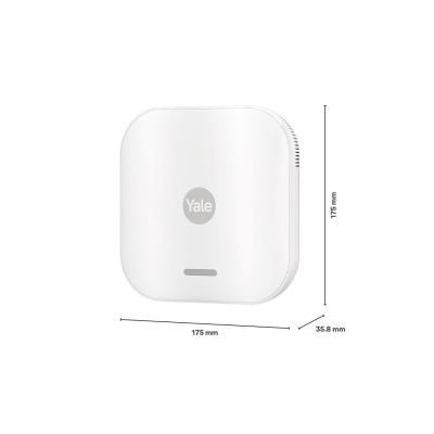 7. Yale Smart Alarm Starter Kit 6 Pieces - Control Unit, Siren, Keypad, Remote Control, Motion Sensor, Window/Door Sensor