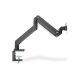 23. Single desk arm with clamp 1xLCD with gas spring max. 35" and 15kg
