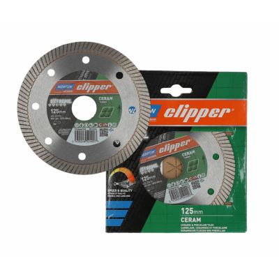 2. NORTON TURBO DIAMOND BLADE 125mm CLIPPER EXTREME CERAM