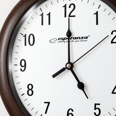 6. ESPERANZA WALL CLOCK LOS ANGELES WHITE