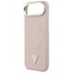 6. Guess Triangle Logo MagSafe Case for iPhone Air - Pink