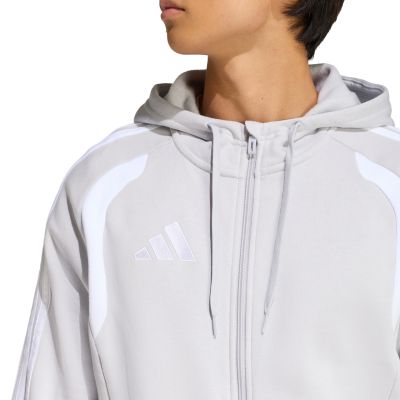 4. Men's adidas Tiro 26 League Sweat Full Zip Hoody Gray KF3319