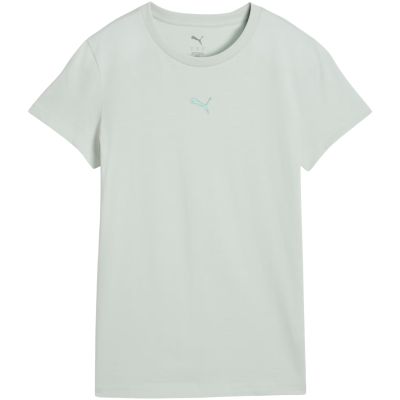 Puma Ess Centered Cat Logo Tee Women's T-Shirt Mint 692916 29